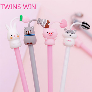 ฟรีตัวอย่างโรงเรียนจีนศิลปินเครื่องเขียนผลิตภัณฑ์ 2020 แนวโน้มรูปสัตว์การ์ตูนเด็กน่ารักเจลหมึกPen 2048 - Product Image 2