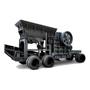 Novo Triturador de Mandíbula Móvel PE400X600 Atualizado para Britagem de Pedra, Triturador de Mandíbula de Dupla Potência, Triturador de Mandíbula para Cascalho - Product Image 2