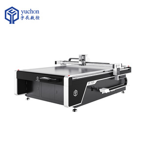 Plotter de corte plano digital 1625, cortador automático de papel, máquina cortadora de cuchillos oscilantes para Cartón, caja de cartón gris - Product Image 5