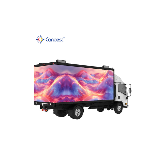Canbest Boxled P4 4Mm 16Ft 4800X1920Mm 1920X1920Mm Outdoor Mobile Digital Truck Box Led Billboard Display Screen in Usa