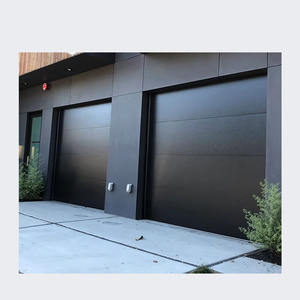 USA Standard Automatique Électrique Sectionnel Double Peau Bois Voiture <span class=keywords><strong>Garage</strong></span> Portes PVC Inclinaison Commercial Entrepôt Villa Bois Voiture <span class=keywords><strong>Garage</strong></span> - Product Image 3