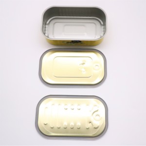 <span class=keywords><strong>Lata</strong></span> de Pintura Cuadrada Personalizada de Hojalata <span class=keywords><strong>para</strong></span> <span class=keywords><strong>Sardinas</strong></span> y Atún - Product Image 5