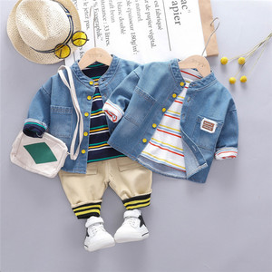 Conjuntos de Ropa para Niños al por Mayor, Chaqueta de Mezclilla para Bebés, Abrigo para Niños con Pantalones, Hechos en China - Product Image 6