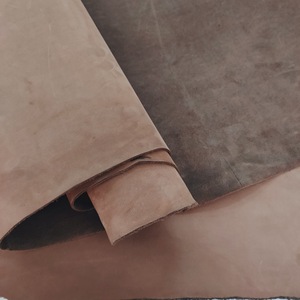 Nubuk Hakiki Deri 1.8-2.0mm Yüksek Kaliteli Dayanıklı İşlenmiş Vintage Kumaş, Yürüyüş Ayakkabıları, Kemerler, Çantalar ve DIY Projeleri için - Product Image 3