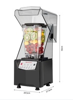 Mixeur multifonctionnel professionnel à écran tactile 2L pour smoothies, idéal pour les desserts et les cafés