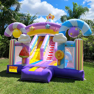 Inflable Navideño para Niños, Combo de Brincolín, <span class=keywords><strong>Casa</strong></span> de Brinco con Diseño de Pan de Jengibre - Product Image 5