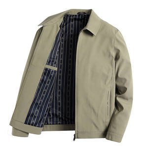 Blouson Décontracté en Polyester pour Homme, Col Rabattu, Idéal pour Événements Professionnels, Usage Quotidien et Excursions d'Automne, Design Minimaliste Tendance ODM - Product Image 1