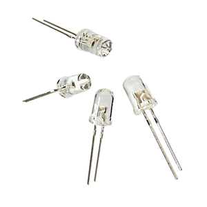 LED DIP Vermelho 5mm 625nm 12000mcd Super Brilhante Lente Clara 23 graus 120mW 100mA Sinalizador para o Mercado Coreano - Product Image 2