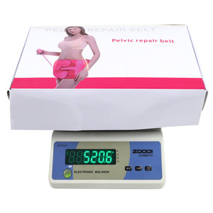 Cinturón de Corrección Pélvica Rojo Rosa, Levantador de Cadera con Presión de Aire, Instrumento de Rehabilitación Postparto, Operación Manual - Product Image 4