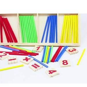 Palitos de Números de Madera Educativos, Aprendizaje Temprano para Niños, Jardín de Infancia, Conteo, Juguetes Matemáticos para Niños - Product Image 5