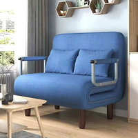 Sofá Cama Convertible Multifuncional Barato, Sofá Cama Modular Moderno que Ahorra Espacio con Colchón