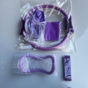 AKTIV Juego de 13 piezas de <span class=keywords><strong>yoga</strong></span> y pilates de <span class=keywords><strong>EVA</strong></span> ecológico con anillo y esterilla para gimnasio en casa para principiantes - Product Image 5