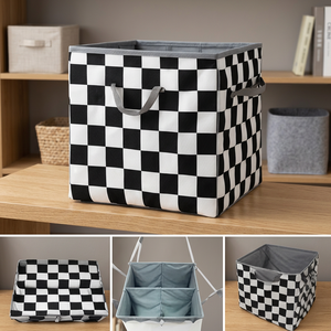 Cesta Organizadora de Pañales para Bebé, Ecológica, de Poliéster, con Asas, Moderna, para Guardería y Viajes, Superventas - Product Image 4