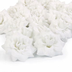 Cabeza de Rosa Artificial de Pétalos Nítidos, Flor Falsa de Tela de Seda, Caja de Regalo DIY, Rosa para Decoración de Paredes, Accesorios para Escenas de Boda - Product Image 3