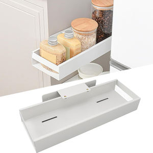 Organizadores y Almacenamiento Ajustables para Debajo del Fregadero de Cocina y Baño Soyo, Paquete de 2, Deslizables y Extraíbles - Product Image 4