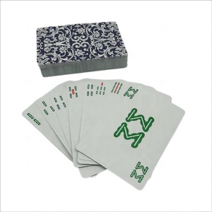 Juego de Mahjong Personalizado Rápido con Logotipo, para Cuatro Personas, Cartas de Juego Impresas en Papel Portátil para Viajes - Product Image 5