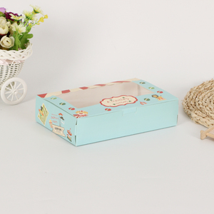 Papel rectangular personalizable, transparente a granel con ventana, alta, para invitados, con cajas de pastel de cinta - Product Image 6
