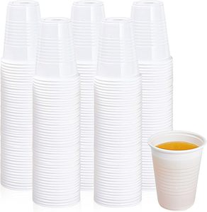 Vasos de Plástico Transparente Desechables Ecológicos de PP Termoformado al por Mayor con Tapas de 7 oz y Logotipo Personalizado - Product Image 1