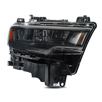 Hochwertige Auto-Scheinwerfer für 2025 Dodge RAM 1500 LED-Scheinwerfer mit Schwarzem Gehäuse 68666442AA 68666443AA