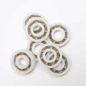 Roulements en plastique POM 6206 avec billes de verre, non conducteurs, antirouille, résistants aux acides, rotation fluide pour équipements de traitement chimique - Product Image 3