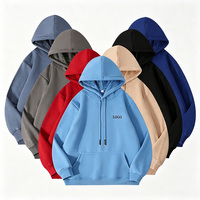Sudadera con Capucha Extra Grande Personalizada para Mujer, Sudadera de Forro Polar Grueso, Estilo Urbano, con Hombros Caídos y Cordón Ajustable