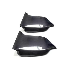 AISKA 2 pièces de couverture arrière de siège en fibre de carbone sèche pour <span class=keywords><strong>Tesla</strong></span> <span class=keywords><strong>Model</strong></span> S & <span class=keywords><strong>X</strong></span> 2017-2024 - Product Image 2