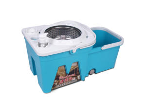 360 Magic Cleaning Squeeze Mop Seau avec poignée télescopique Rectangle Panier en plastique Spinning Mop pour le nettoyage de la maison et de la maison - Product Image 4