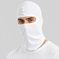 Cagoule de cyclisme d'été en soie glacée, protection solaire, sous-casque fin, coupe-vent pour moto, respirante et imperméable
