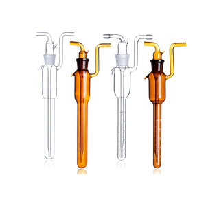 Botella de Absorción de Burbujas de Vidrio Graduada Degao de 5ml, 10ml, 25ml, 50ml, 75ml, 125ml para Muestreo y Análisis de Gases en Laboratorio - Product Image 1