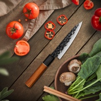 10% de réduction sur le Logo personnalisé RTS 5 pouces couteau à steak en bois avec manche octogonal japonais