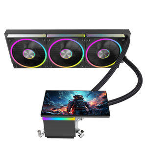 Kit de refroidissement liquide tout-en-un Wanmisle SK505 PRO 360 120 mm avec ventilateur CPU et LED ARGB, roulement fluide pour performances de jeu élevées - Product Image 1