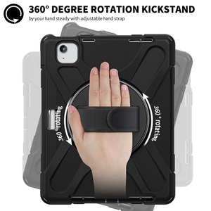 Housses de protection intégrales pour tablettes style enfant pour iPad Air 2024 M2 11 13 pouces avec support rotatif à 360° et sangle robuste pour main et épaule - Product Image 5