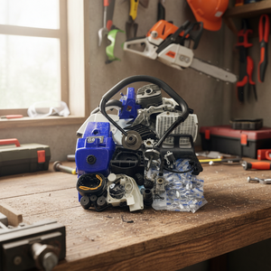 Nuovo Kit Completo di Riparazione Motore Blu per Motoseghe MS660 066 Modello D0100HEDYRU - Product Image 3