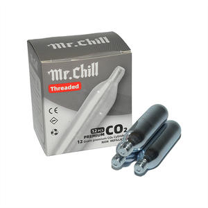 Premium Rosca 12g <span class=keywords><strong>CO2</strong></span> Cartuchos Aço Forte Cápsulas para Bicicleta Beer Dispenser & Airgun - Product Image 6