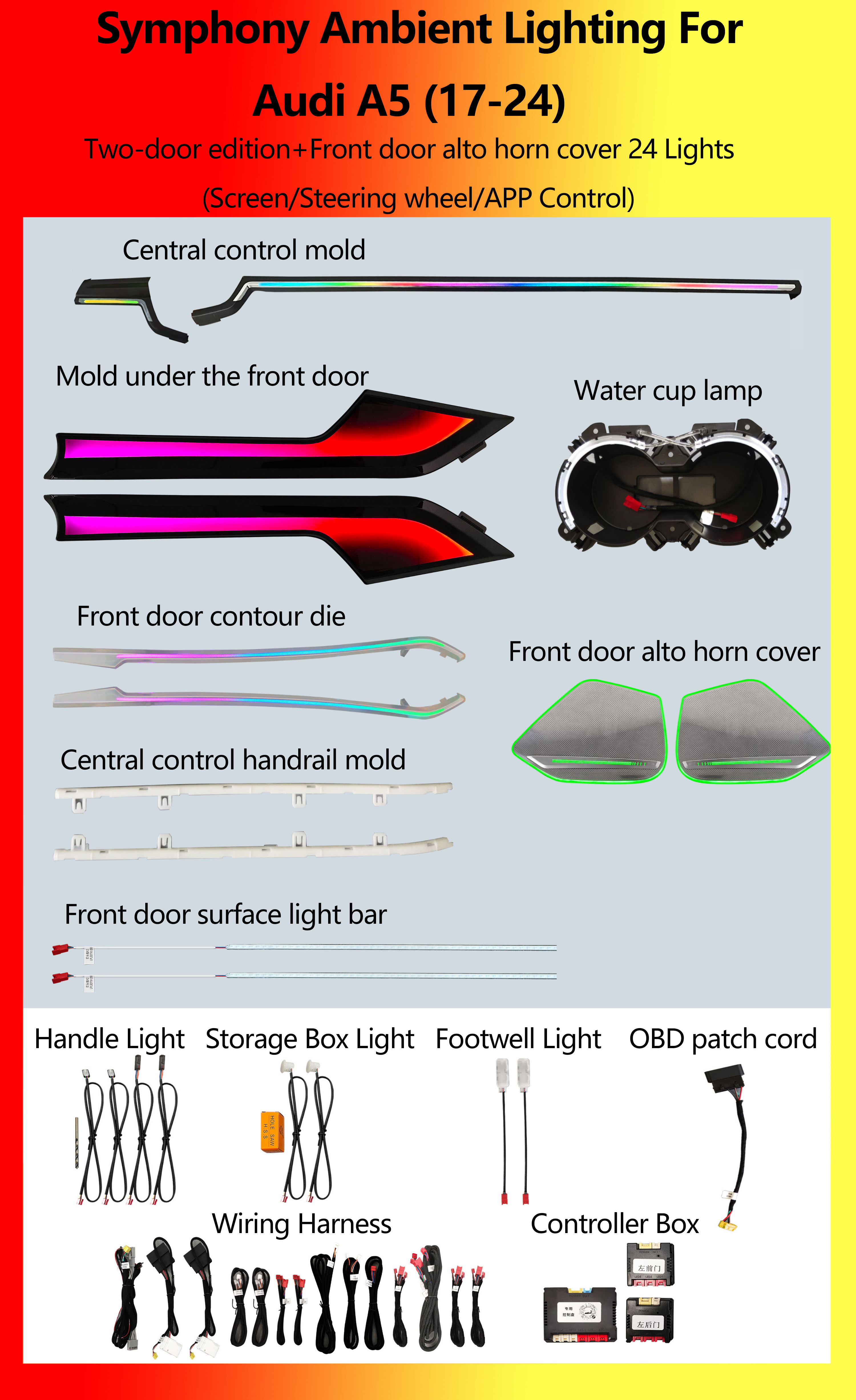 อาวดี้ เอ5 ซิมโฟนี 24 ไฟ