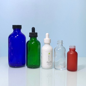 Customized 2oz 60ml 120ml 4 oz White Cosmetics <b>Empty</b> Essential Oil Face Serum Glass Dropper Bottles with Paper <b>Box</b> - Product Image 5