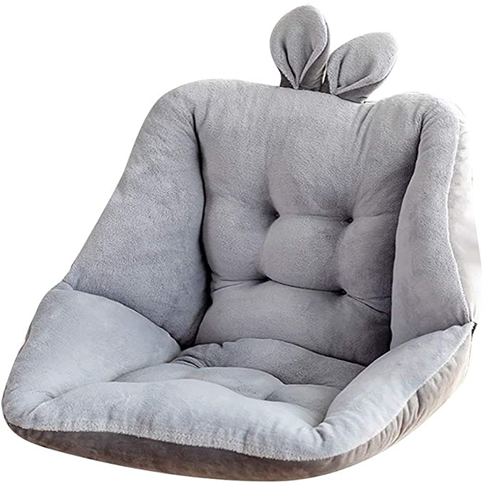 Geïntegreerde Cartoon Zitkussen Rugsteun Ergonomische Slipvrije Vloermat Zacht En Donzig En Comfortabel, Geschikt Voor Thuisbureaustoel 45x105cm( Color:Koeien Geïntegreerde Cartoon Zitkussen Rugsteun Ergonomische Slipvrije Vloermat Zacht En Donzig En Comfortabel, Geschikt Voor Thuisbureaustoel 45x105cm( Color:Koeien