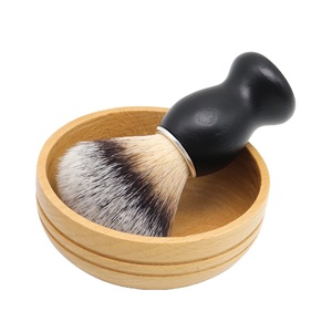 Vendita calda eco-friendly legno Top seller da uomo <span class=keywords><strong>barba</strong></span> <span class=keywords><strong>barba</strong></span> <span class=keywords><strong>pennello</strong></span> Silvertip <span class=keywords><strong>tasso</strong></span> JDK marca usato rasoio di sicurezza Set - Product Image 1