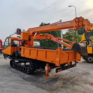 מחפר רכוב משאית ומנוף צמח משולב מכונות הנדסת מכונות טוב לטיפול באתר - Product Image 4