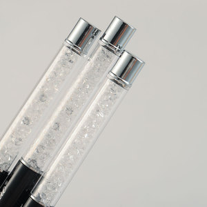Ensemble de pinceaux à ongles en nylon avec manche métallique, pinceaux plats pour la peinture florale, avec couvercle, pour la manucure et le design de gel - Product Image 3