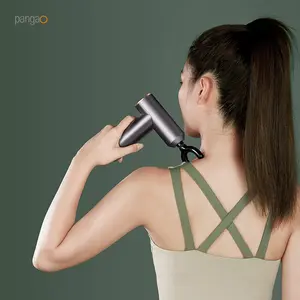 Hochwertige wiederaufladbare 4-Kopf-Mini-Tiefwebe-Stillige Perkussions-Gruppe Faszien-Massagegerät