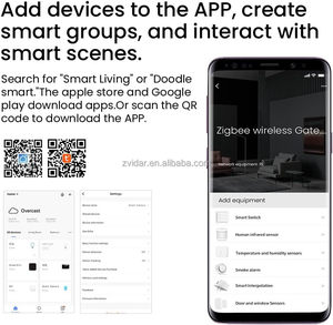 Tuya Smart Home Gateway Smart Life App Wireless Smart Hub Work With <b>Alexa</b> and Google Home Tuya Smart Tuya Hub - Product Image 2