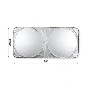 170/190/210T Polyester Window Shade Sun Visors On The Car