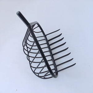 Usine Design Personnalisé Fil Métallique Pliage Soudage En Acier Inoxydable Outil De Pêche Aux Coquillages À Main Beachcombing Râteau Clam Râteau - Product Image 5