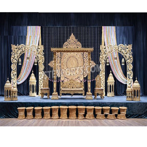 Elegantes Paneles Decorativos para Escenarios de Boda con Temática de Palacio, Impresionantes Paneles Decorativos para Escenarios de Boda con Temática de Maharaja, Fabricante en Nuevo México - Product Image 1