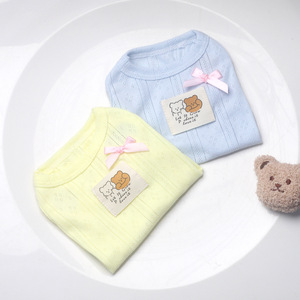 <b>Cute</b> and adorable thin vests for spring and summer, made of jacquard, suitable for pet cats, Bichons, Teddy <b>Bears</b>, and - Product Image 2