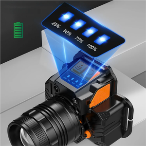 ไฟฉายคาดศีรษะ LED รุ่น T50 อลูมิเนียมอัลลอยด์ 10W ความสว่างสูง กันน้ำ ชาร์จไฟได้ แบตเตอรี่ใช้งานได้นาน เหมาะสำหรับกิจกรรมกลางแจ้ง ตกปลา กลางคืน - Product Image 3
