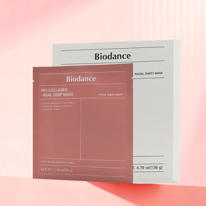 <span class=keywords><strong>Mascarilla</strong></span> Facial de Biocolágeno Real de Venta Caliente, Marca Privada, 4 Piezas/Caja, <span class=keywords><strong>para</strong></span> Mujeres, Hidratación Profunda, <span class=keywords><strong>Mascarilla</strong></span> Nocturna - Product Image 1