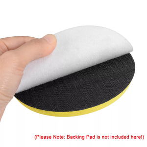 Ponceuse noire 9 "crochet et boucle disque de ponçage sans trou céramique et corindon calciné 229mm papier de verre 80-320 # - Product Image 4