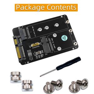 Feichao 2 trong 1 m. 2 cho NGFF chính B & mSATA SSD để SATA3 <span class=keywords><strong>SATA</strong></span> III adapter thẻ chuyển đổi Board mô-đun cho 2230/2242/2260/2280 SSD. - Product Image 2
